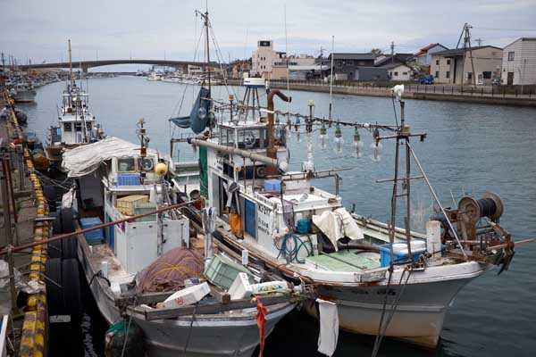 Les bateaux de pêche typiques du Japon © Aventure Japon 2016