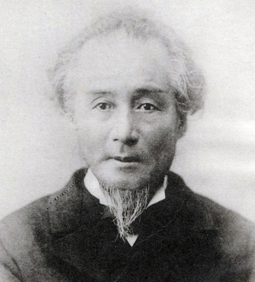 Portrait de Katsu Kaishû 勝海舟 (1823-1899)