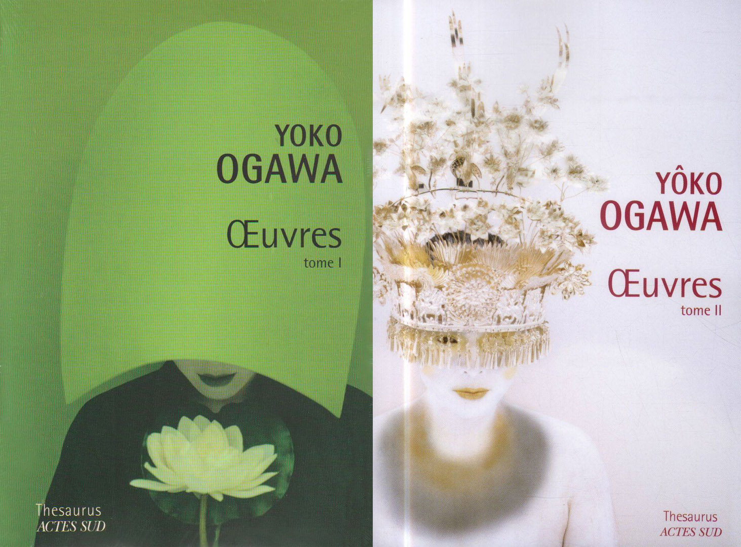 Yoko Ogawa - Oeuvres - tomes 1 et 2  - Thesaurus - Actes Sud