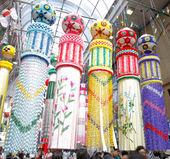 Le festival Tanabata, Tanabata matsuri 七夕祭り © Ville de Sendai 仙台市