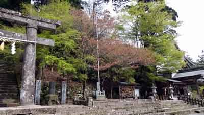 Le temple Hiko-san jingu 英彦山神宮 © Le temple Hiko-san jingu 英彦山神宮