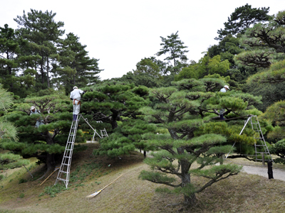 Le célèbre parc Ritsurin, Ritsurin-kôen 栗林公園 © Aventure Japon